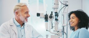 contrôle de la vue chez l’opticien